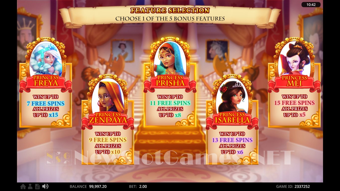 Five Princesses Slot Slot Image in Demo - pic. 7