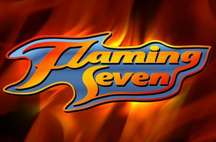 Flaming Seven Slot Logo