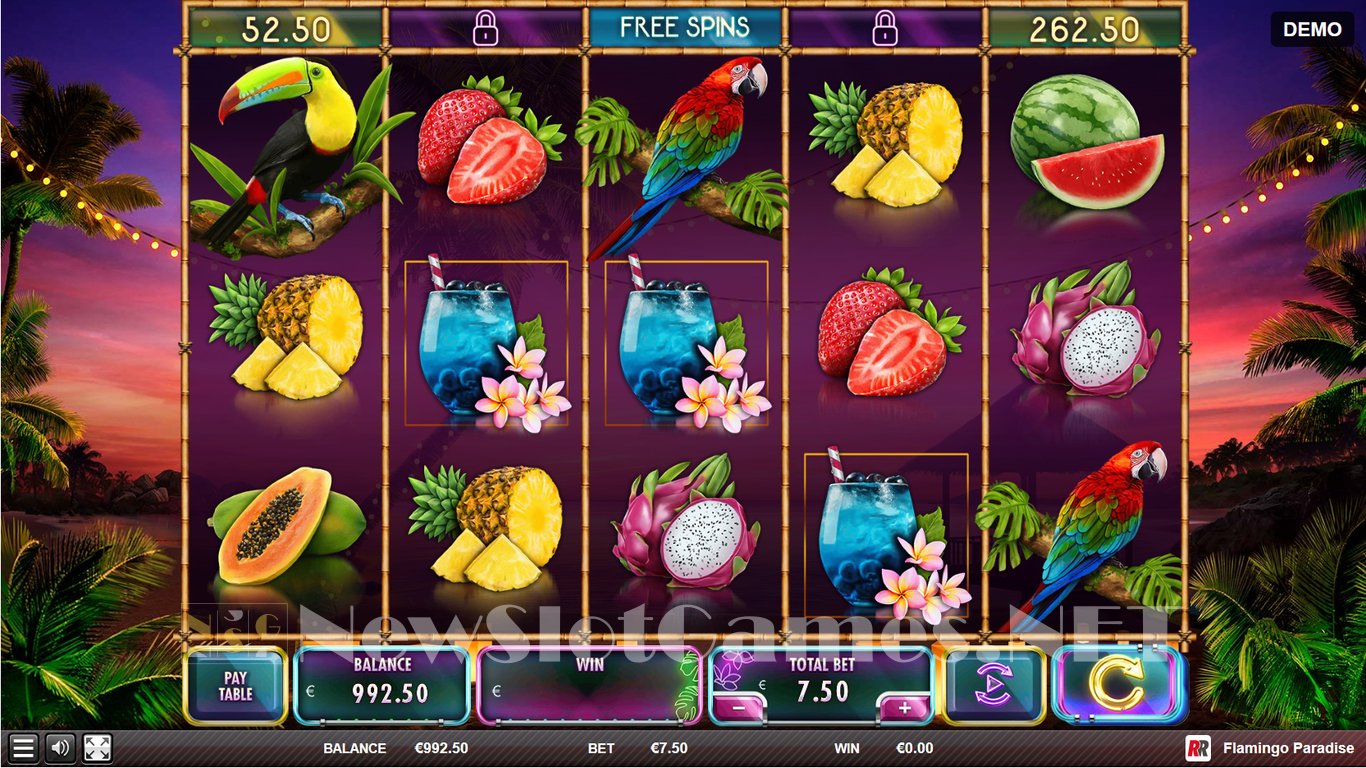 Flamingo Paradise Slot Slot Image in Demo - pic. 2