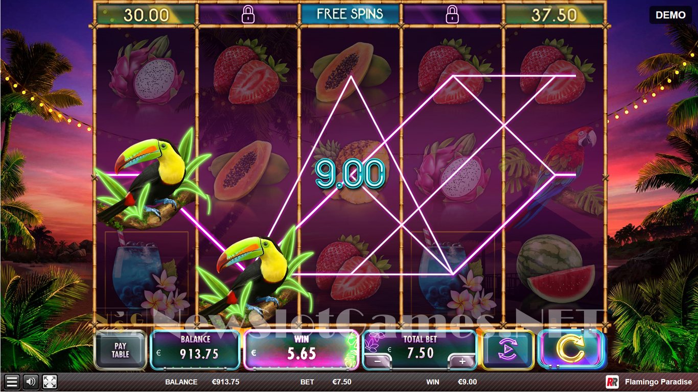 Flamingo Paradise Slot Slot Image in Demo - pic. 3