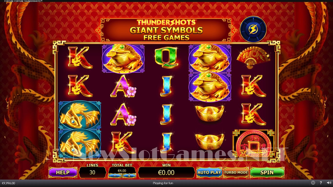 Fortune Fortune Thundershots Slot Demo Image