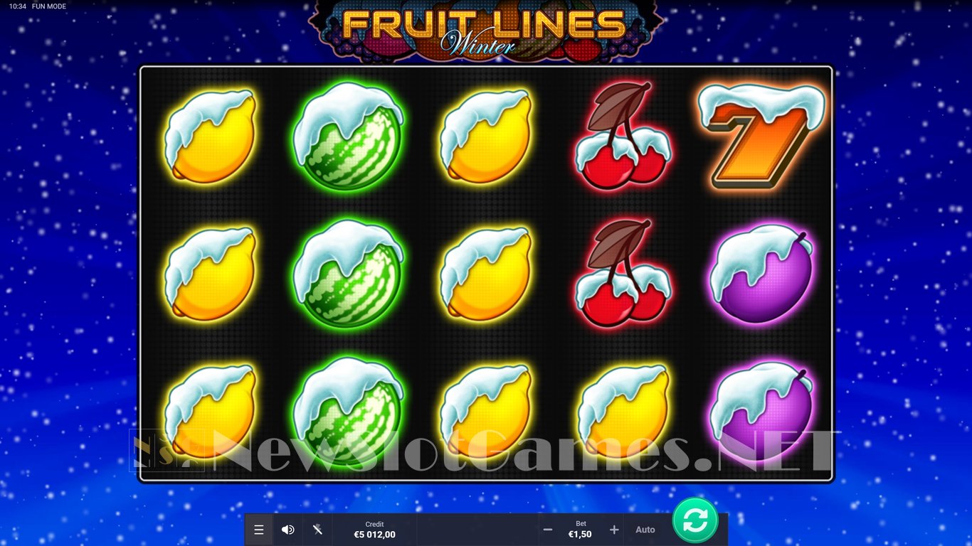 Fruit Lines Winter Slot Slot Image in Demo - pic. 4