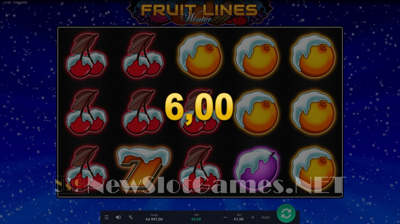 Fruit Lines Winter Slot Slot Image in Demo - pic. 8