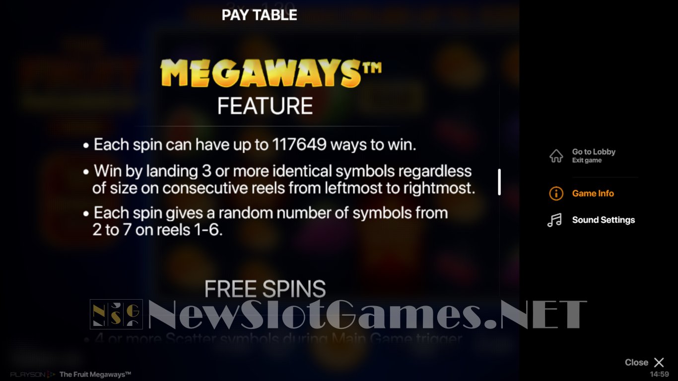 The Fruit Megaways Slot Slot Image in Demo - pic. 5