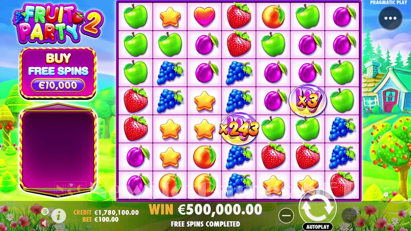 Fruit Party 2 Slot Demo Image