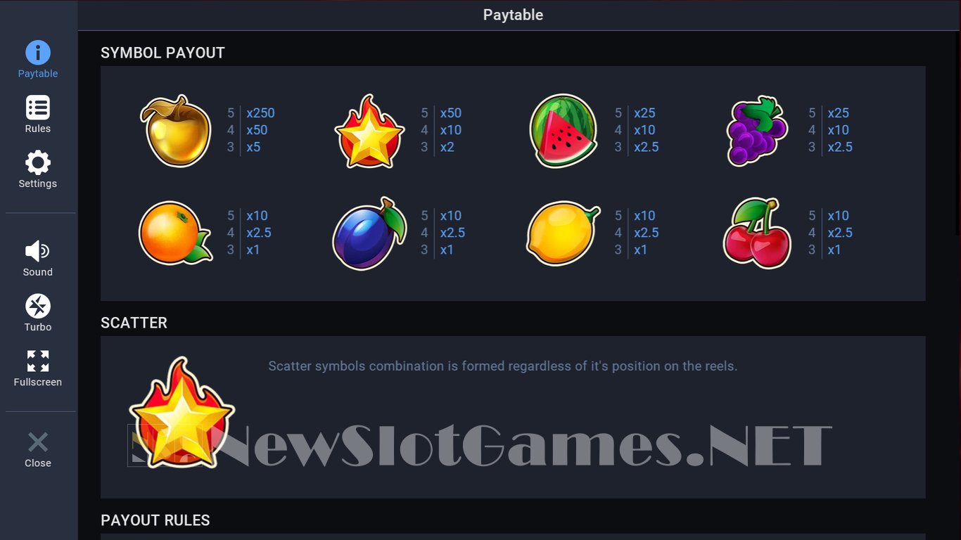 Fruit Super Nova Slot Slot Image in Demo - pic. 2