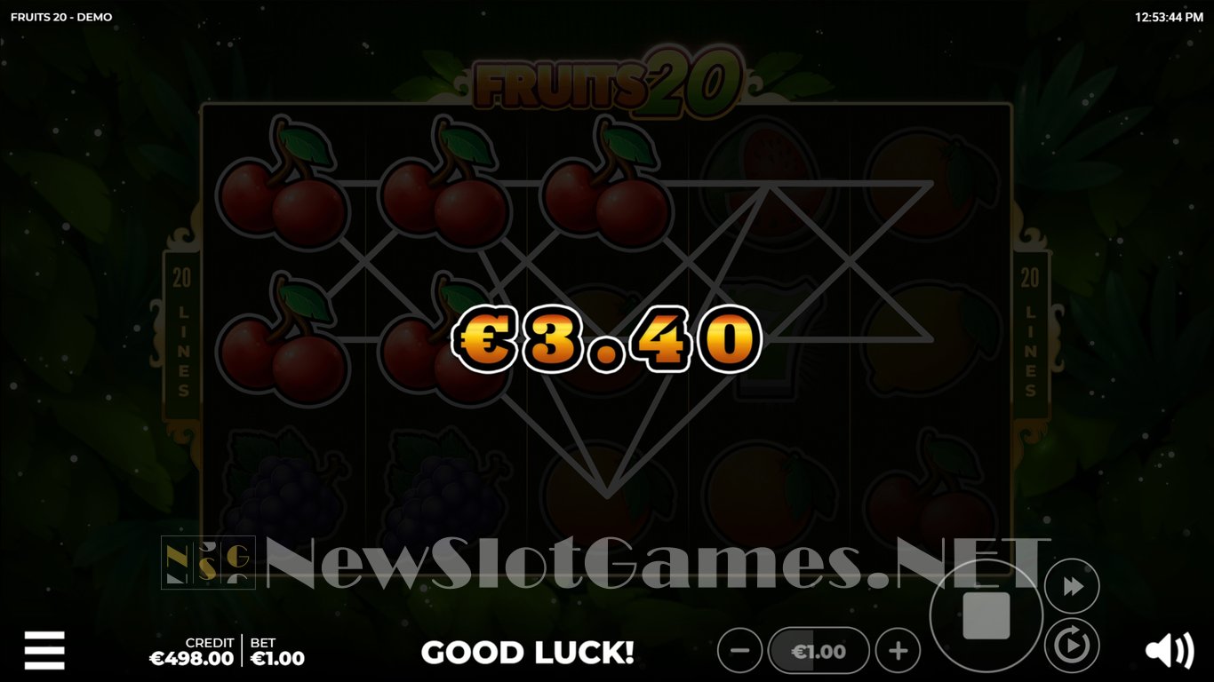 Fruits 20 Slot Slot Image in Demo - pic. 2