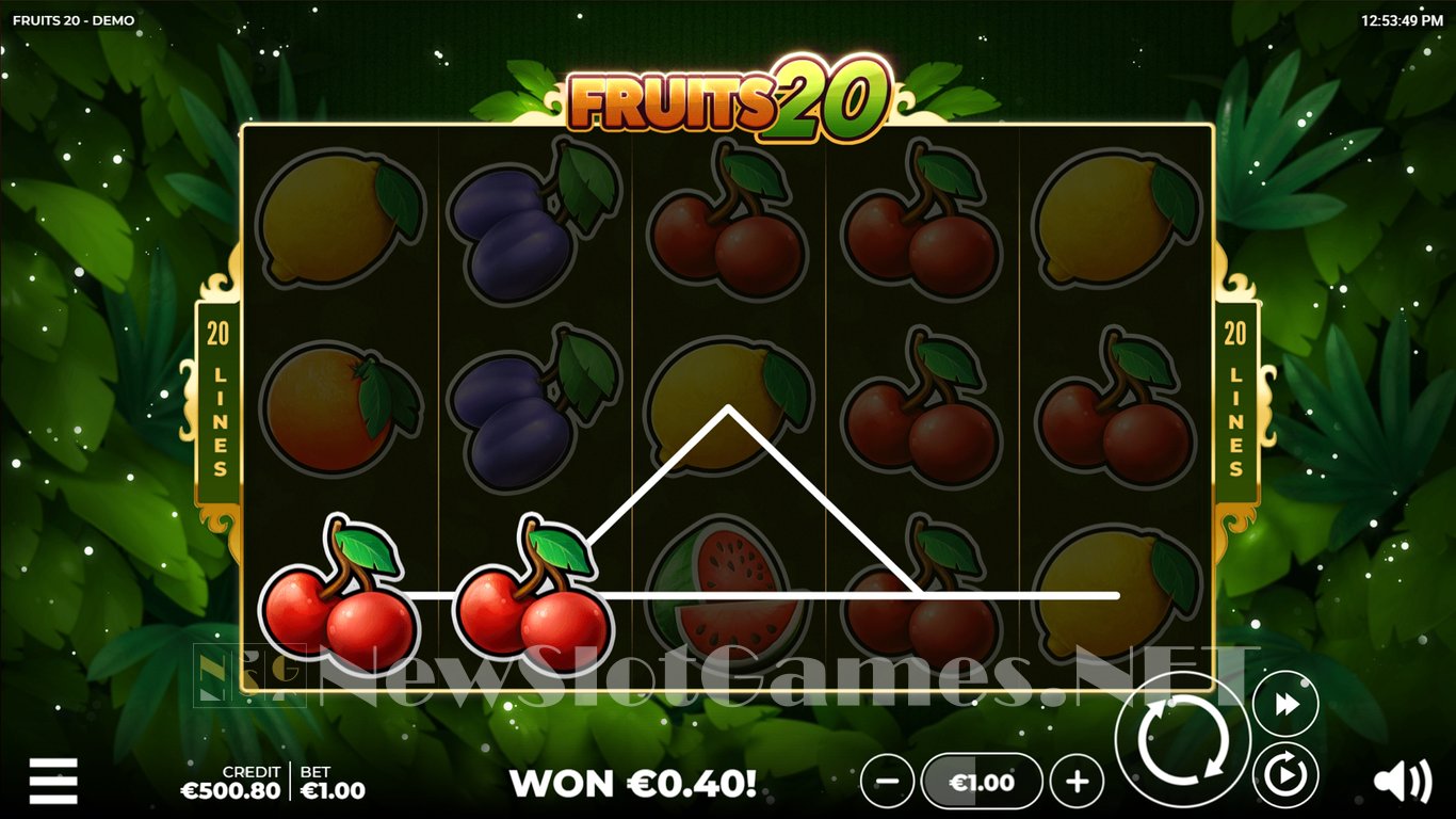 Fruits 20 Slot Slot Image in Demo - pic. 3