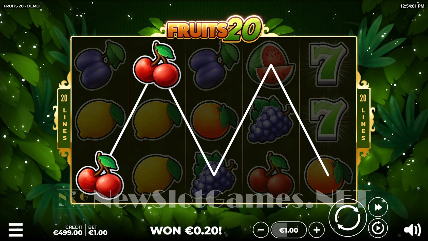 Fruits 20 Slot Slot Image in Demo - pic. 5