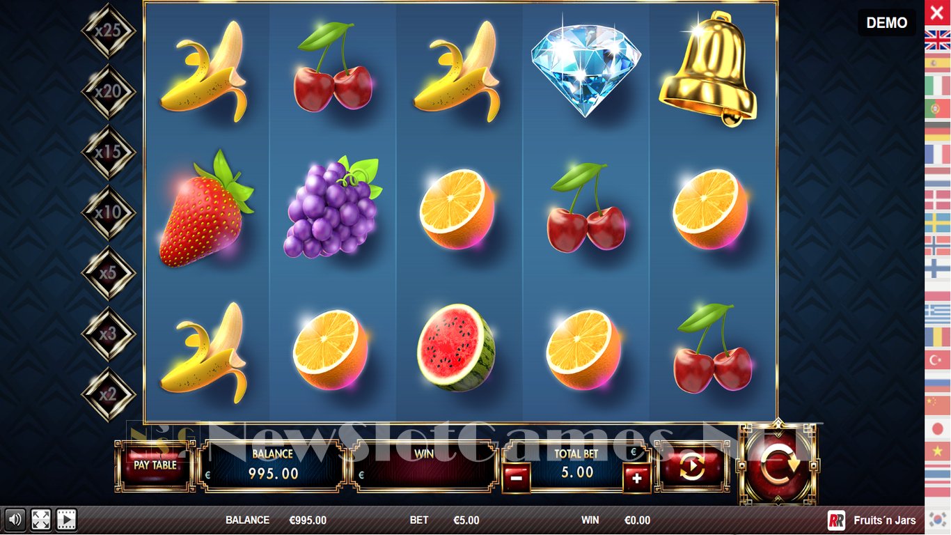 Fruits n Jars Slot Demo Image