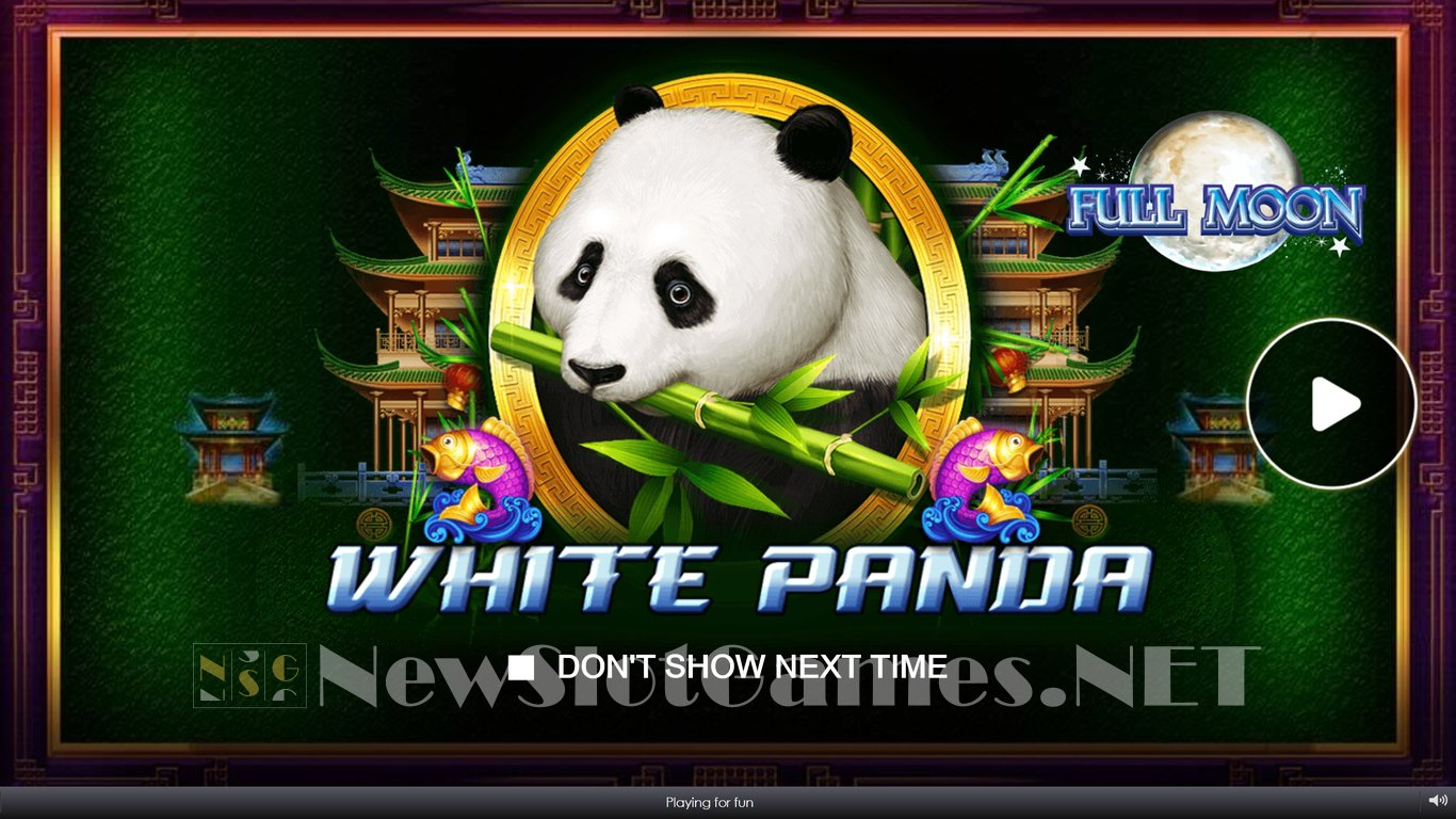 Full Moon White Panda Slot Demo Image