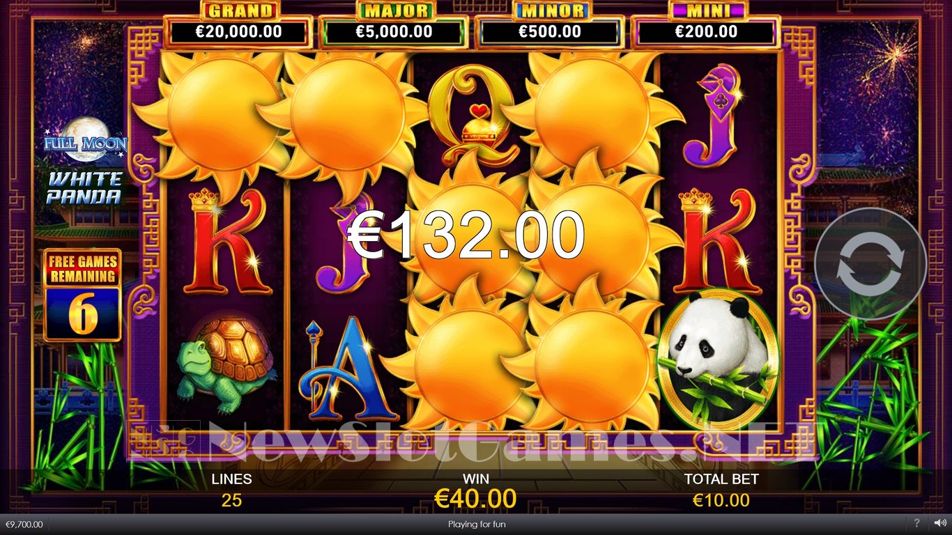 Full Moon White Panda Slot Slot Image in Demo - pic. 6