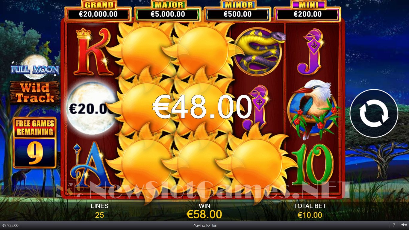Full Moon Wild Track Slot Slot Image in Demo - pic. 12