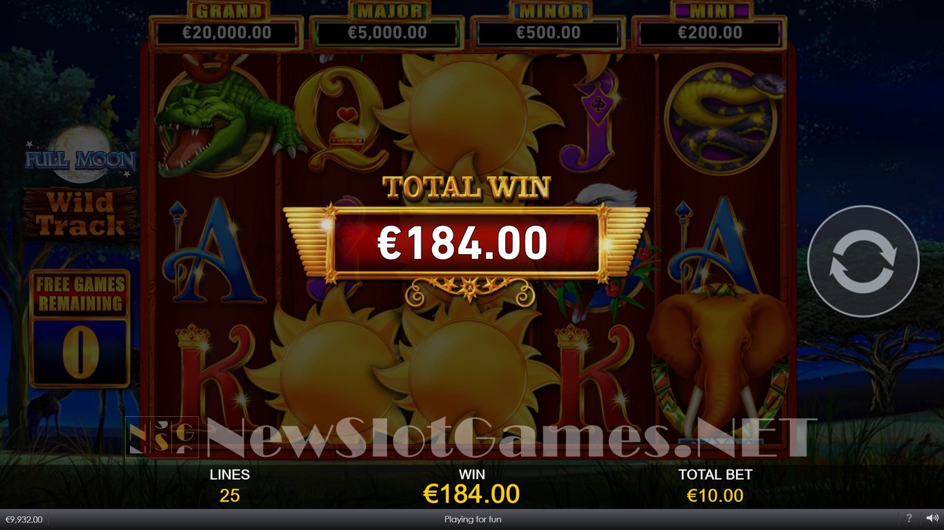 Full Moon Wild Track Slot Slot Image in Demo - pic. 13