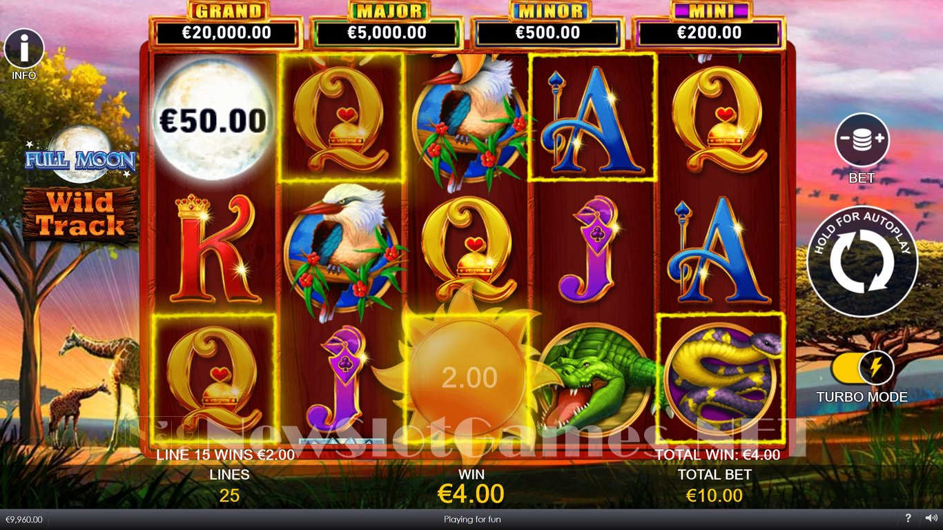 Full Moon Wild Track Slot Slot Image in Demo - pic. 4