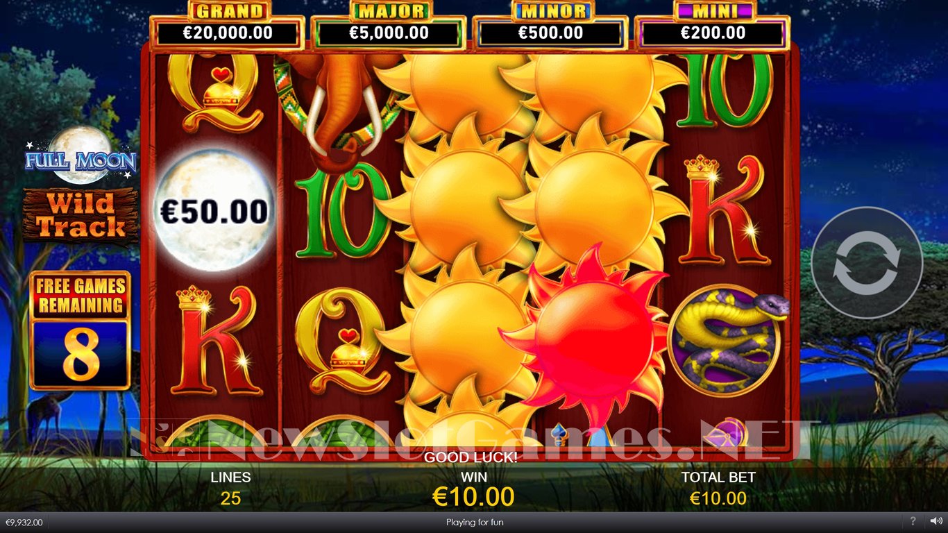 Full Moon Wild Track Slot Slot Image in Demo - pic. 7