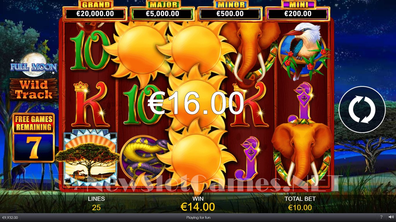 Full Moon Wild Track Slot Slot Image in Demo - pic. 8