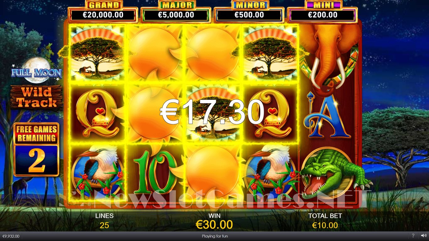 Full Moon Wild Track Slot Slot Image in Demo - pic. 9