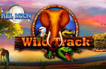 Full Moon Wild Track Slot Logo