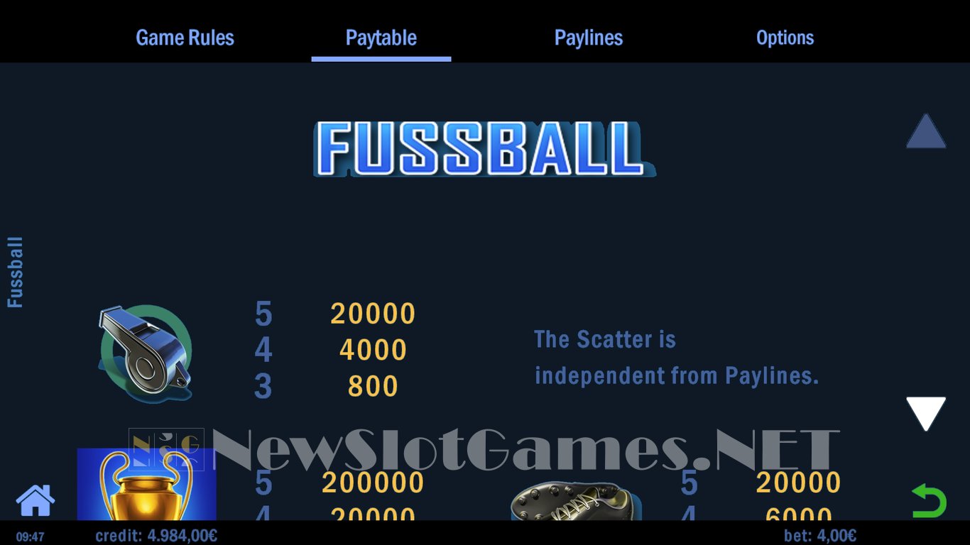 Fussball Slot Slot Image in Demo - pic. 4