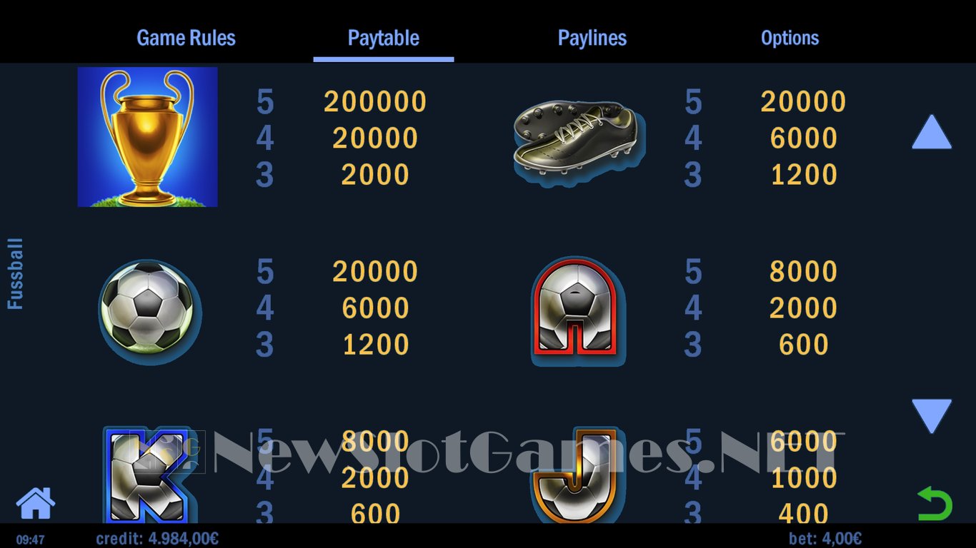 Fussball Slot Slot Image in Demo - pic. 5