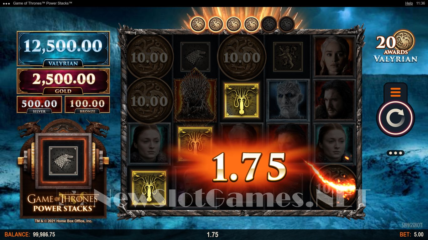 Game of Thrones: Power Stacks Slot Slot Image in Demo - pic. 3