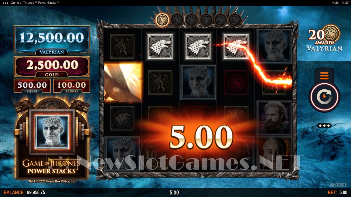 Game of Thrones: Power Stacks Slot Slot Image in Demo - pic. 5