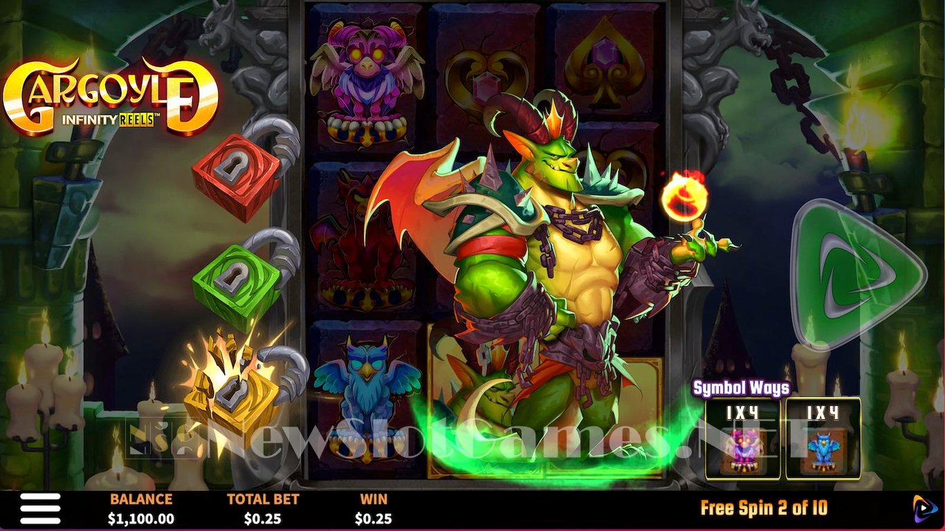 Gargoyle Infinity Reels Slot Slot Image in Demo - pic. 3