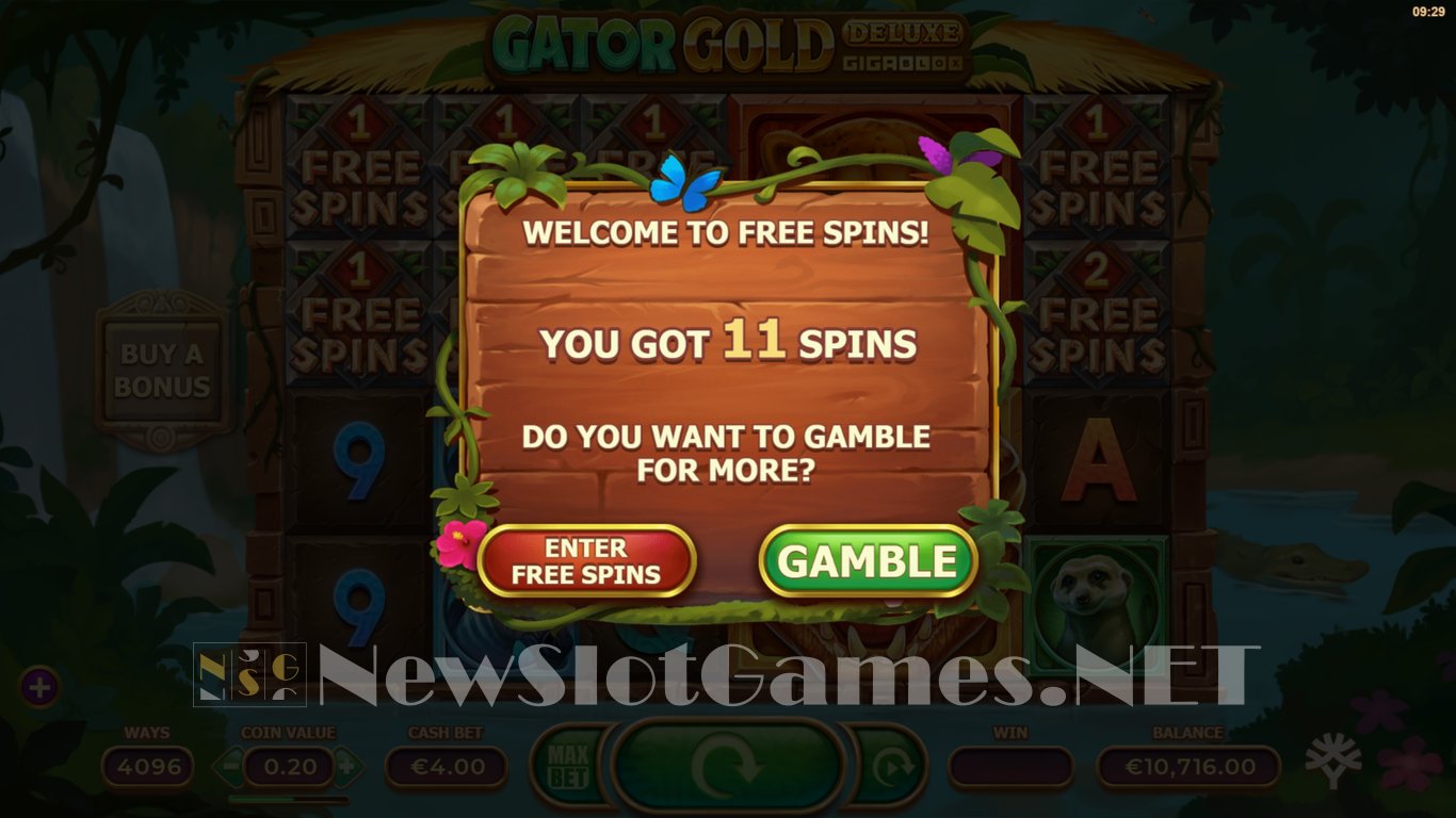 Gator Gold Gigablox Deluxe Slot Slot Image in Demo - pic. 12