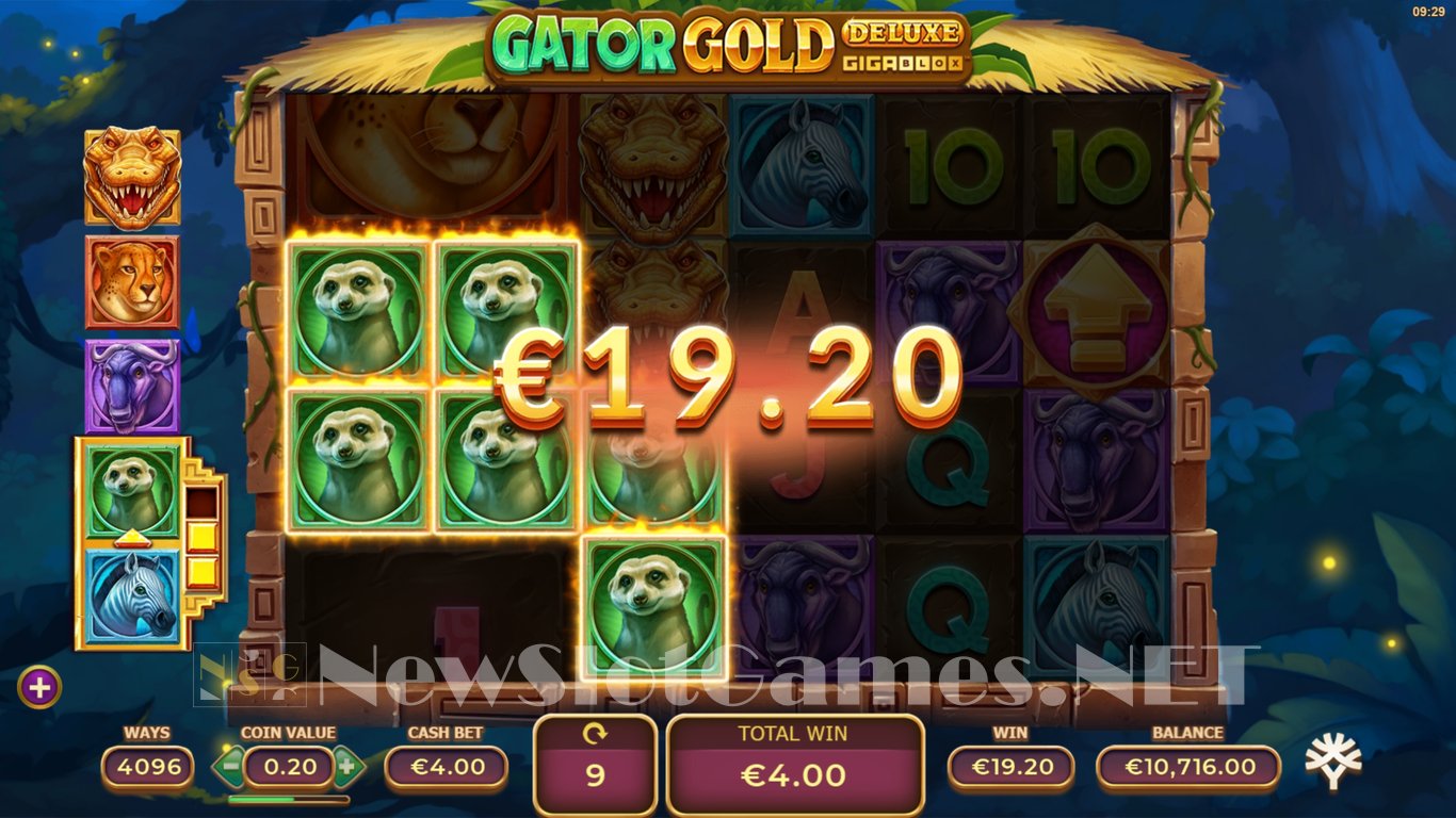 Gator Gold Gigablox Deluxe Slot Slot Image in Demo - pic. 15