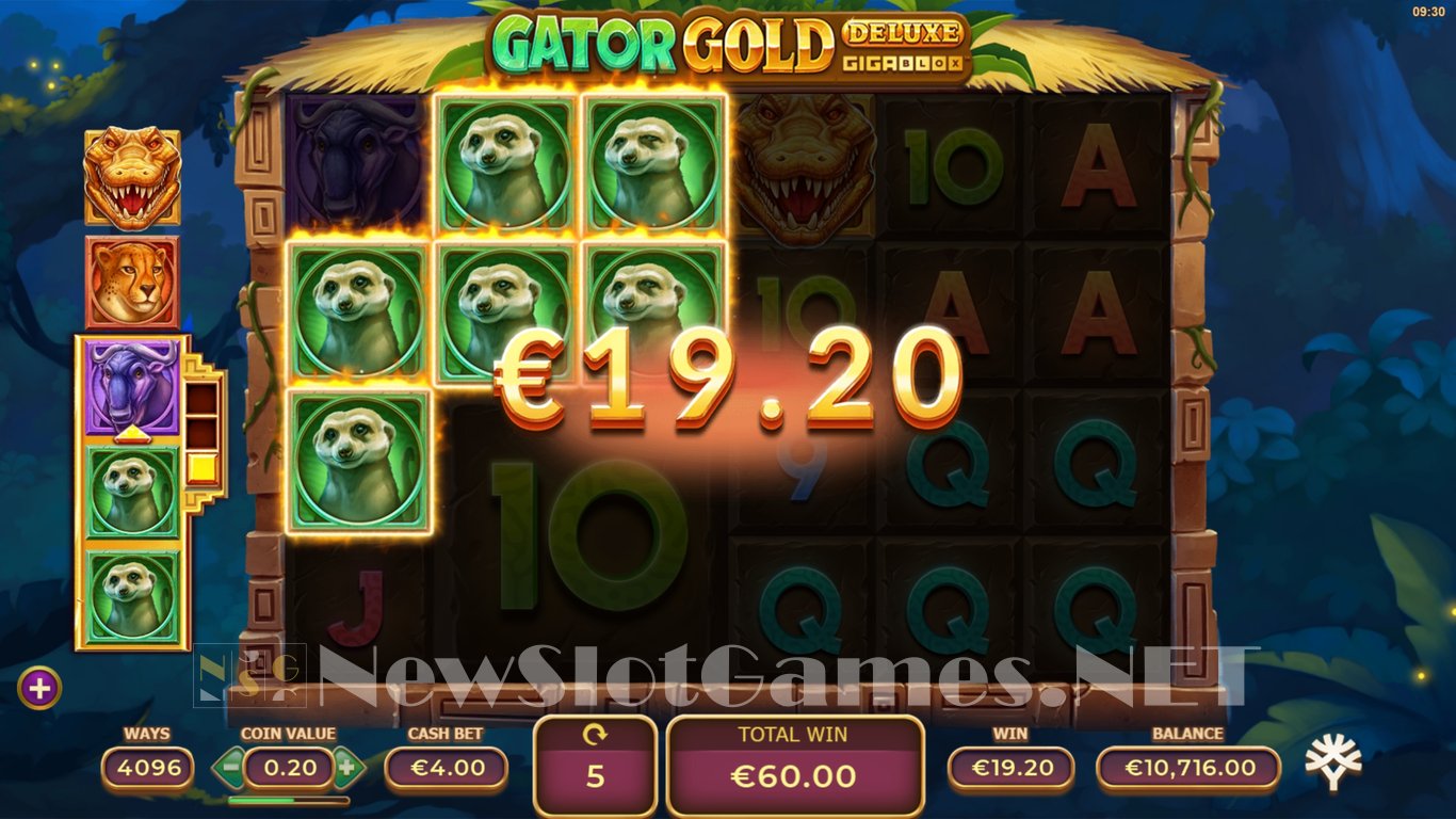 Gator Gold Gigablox Deluxe Slot Slot Image in Demo - pic. 18