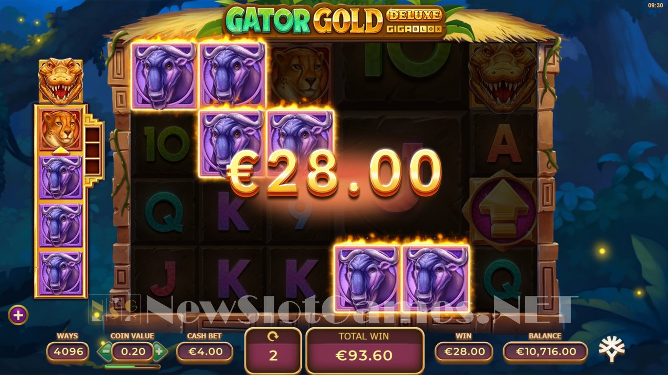 Gator Gold Gigablox Deluxe Slot Slot Image in Demo - pic. 19