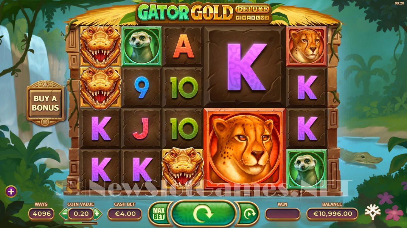 Gator Gold Gigablox Deluxe Slot Slot Image in Demo - pic. 2
