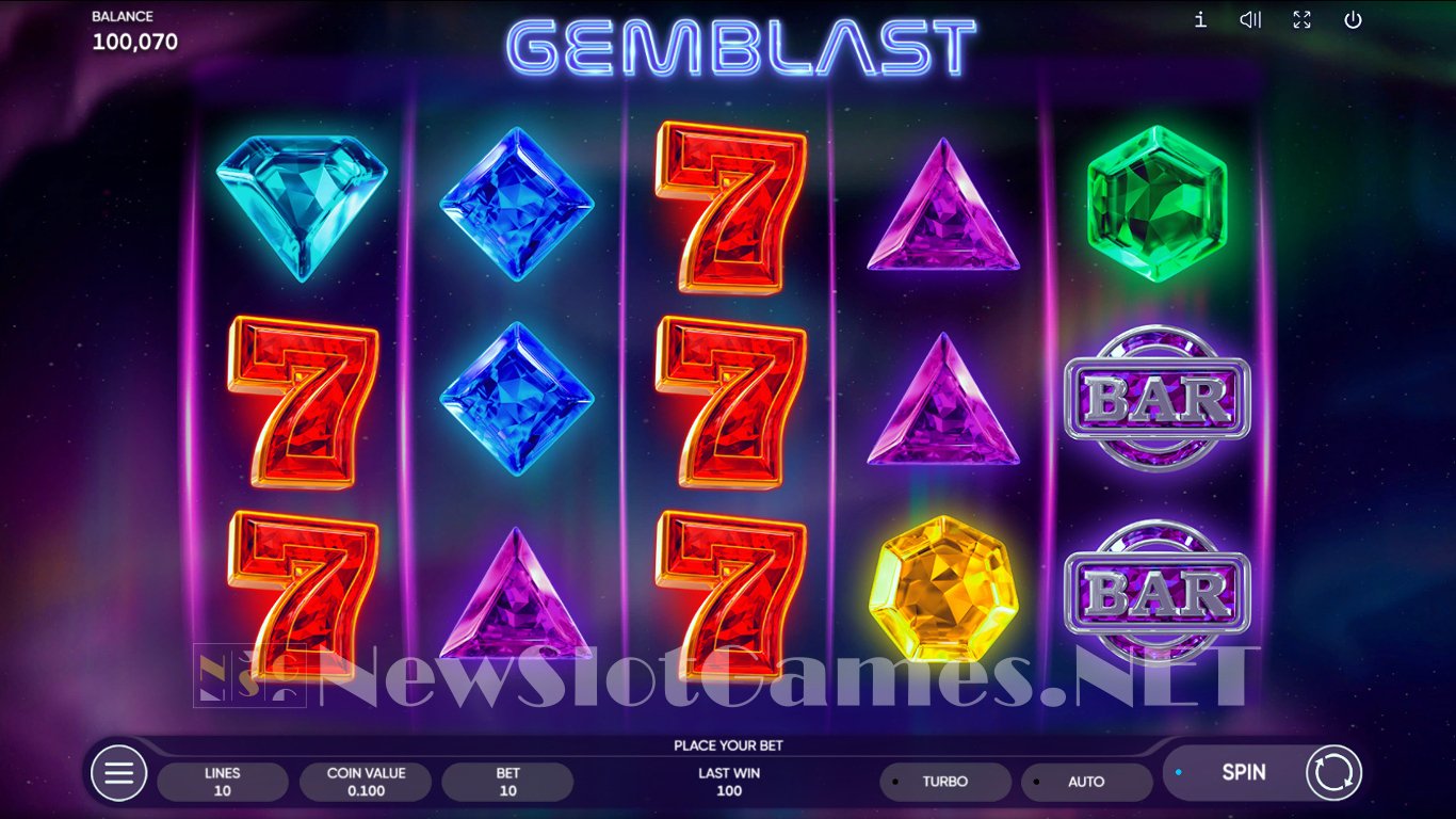 Gem Blast Slot Demo Image