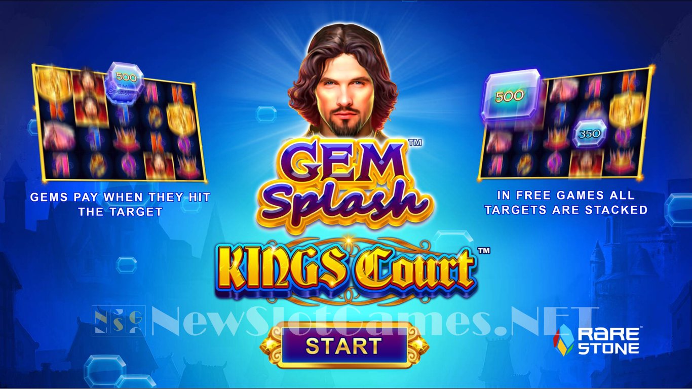 Gem Splash Kings Court Slot Demo Image