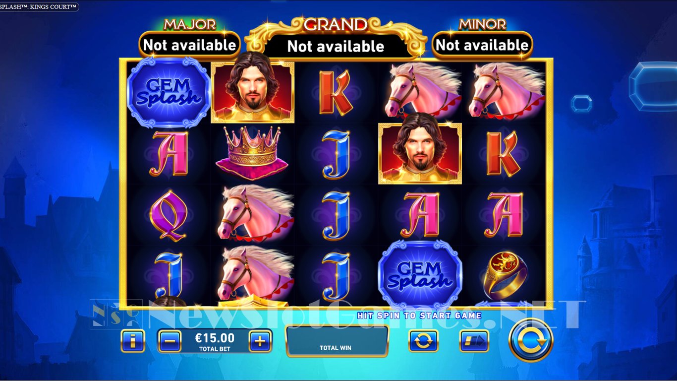 Gem Splash Kings Court Slot Slot Image in Demo - pic. 2