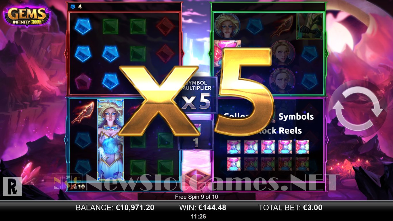 Gems Infinity Reels Slot Slot Image in Demo - pic. 15