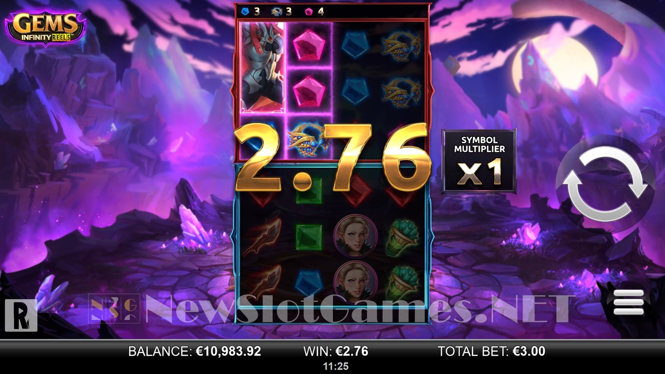 Gems Infinity Reels Slot Slot Image in Demo - pic. 3