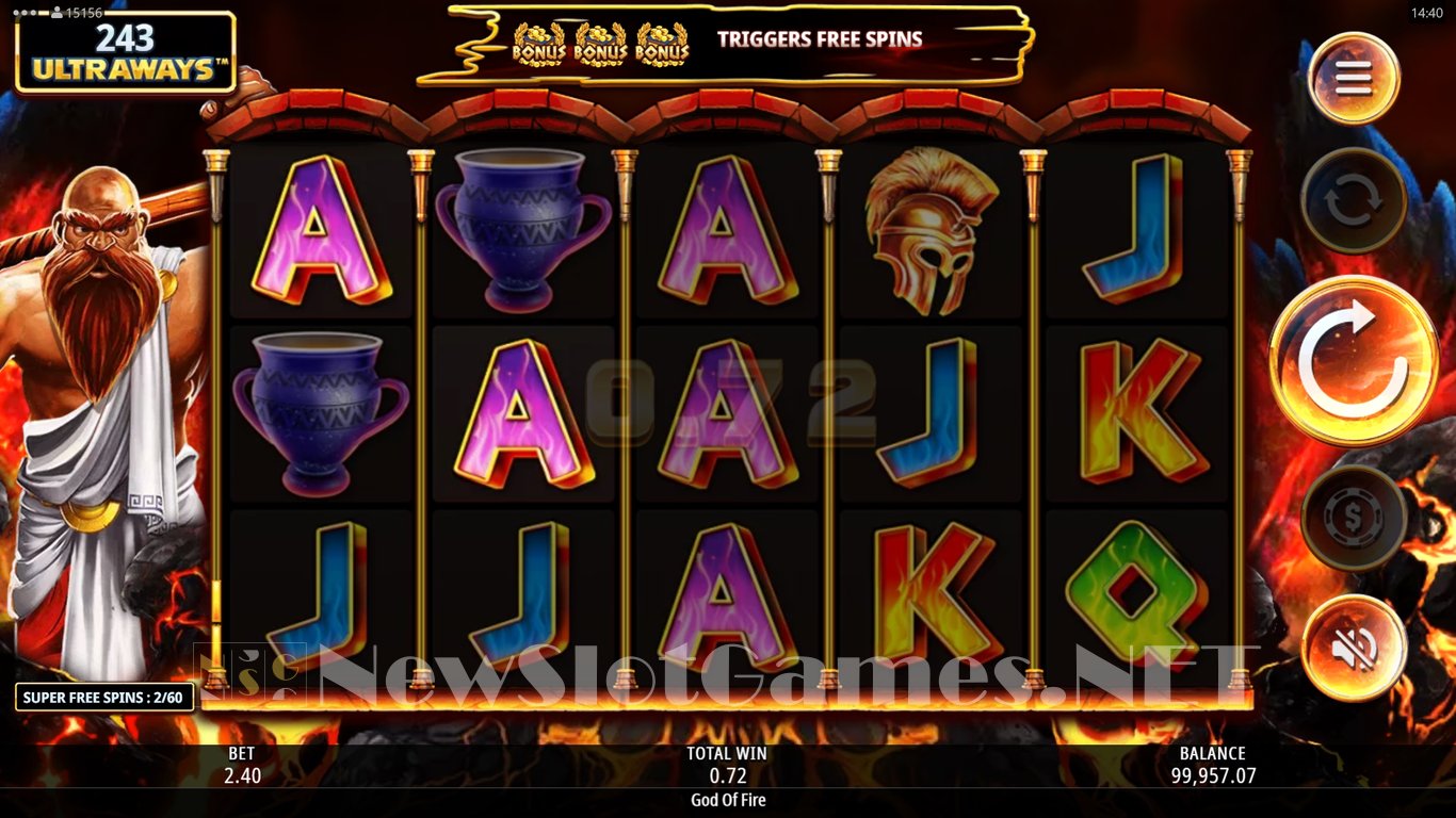 God of Fire Slot Slot Image in Demo - pic. 7