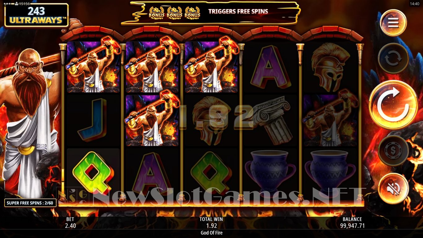 God of Fire Slot Slot Image in Demo - pic. 8