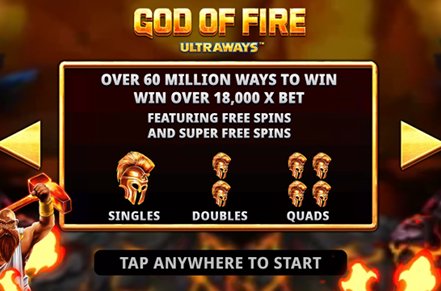 God of Fire Slot Icon