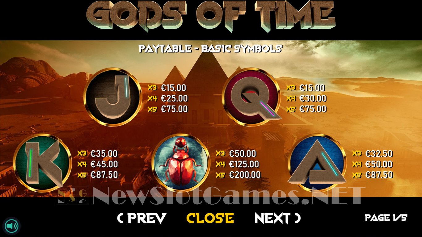 Gods of Time Slot Slot Image in Demo - pic. 4