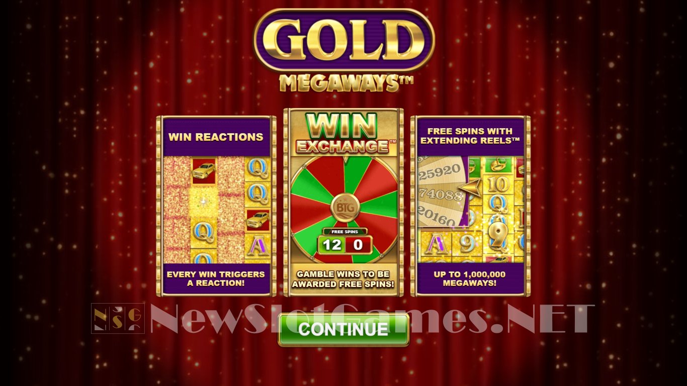 Gold Megaways Slot Demo Image