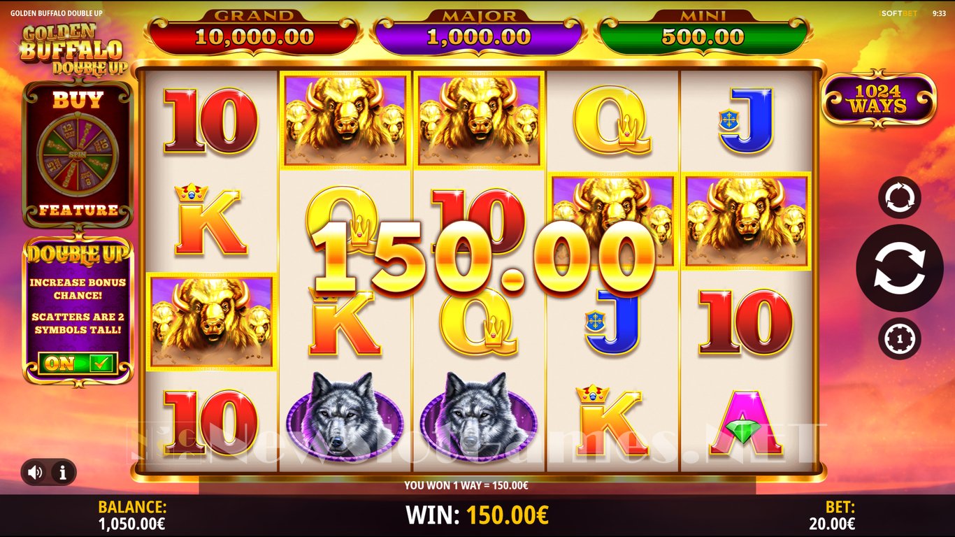 Golden Buffalo Double Up Slot Slot Image in Demo - pic. 3