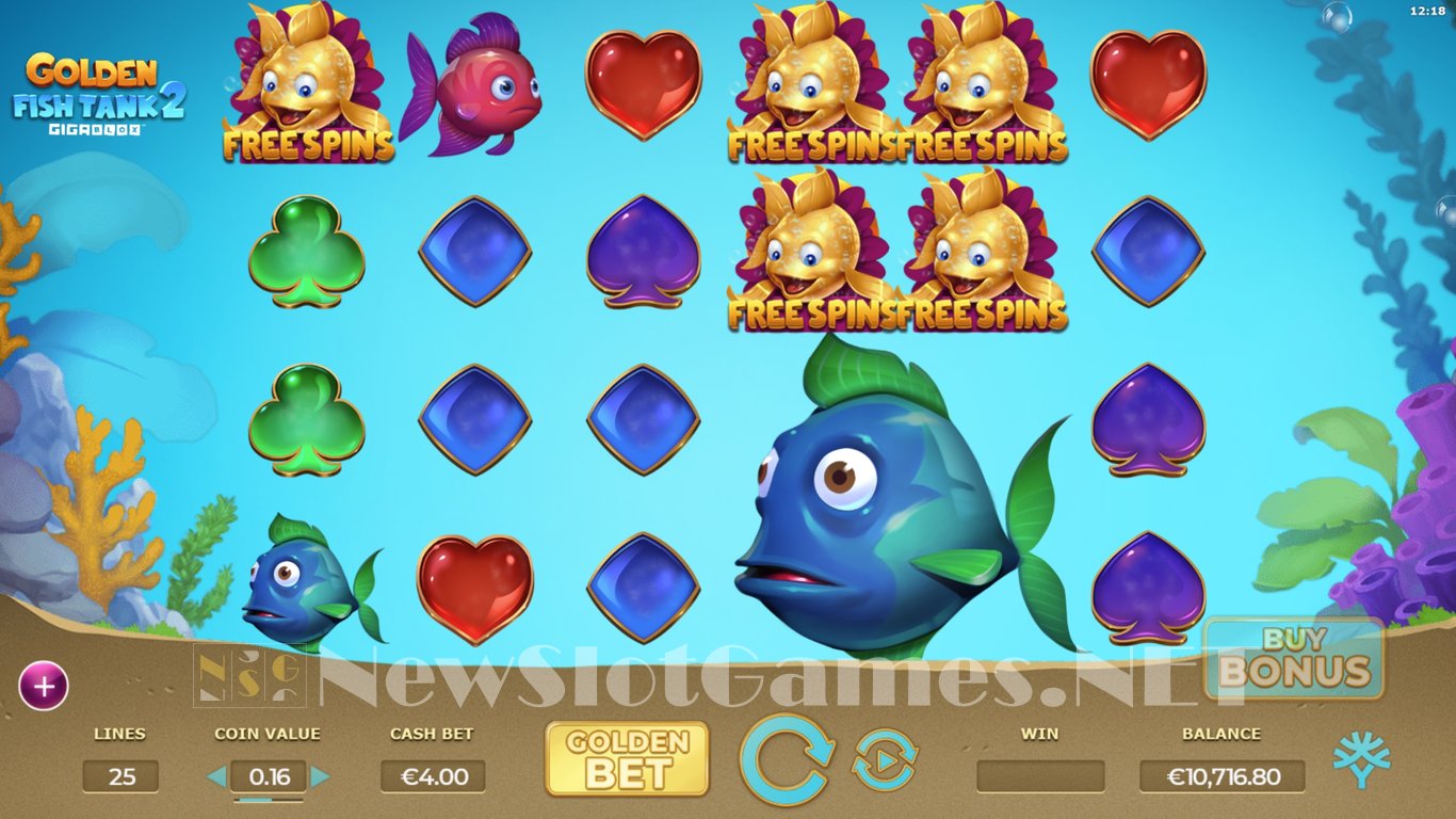 Golden Fish Tank 2 Gigablox Slot Slot Image in Demo - pic. 13