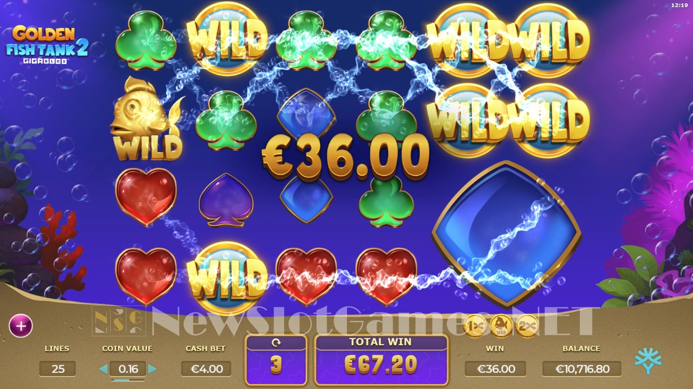 Golden Fish Tank 2 Gigablox Slot Slot Image in Demo - pic. 17