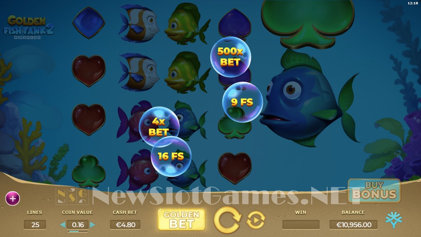 Golden Fish Tank 2 Gigablox Slot Slot Image in Demo - pic. 9