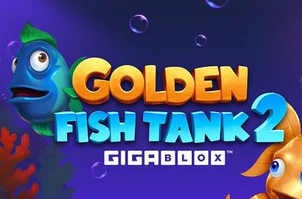 Golden Fish Tank 2 Gigablox Slot Logo