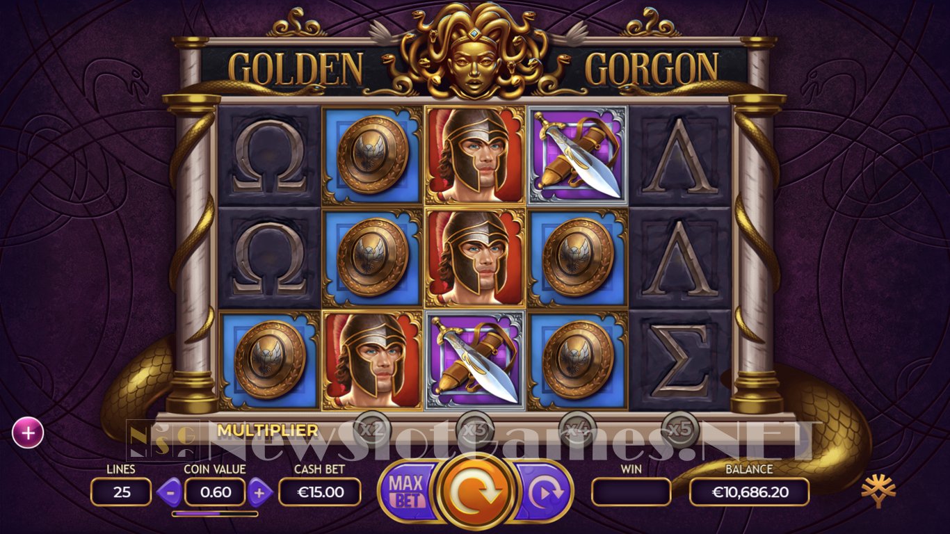 Golden Gorgon Slot Demo Image
