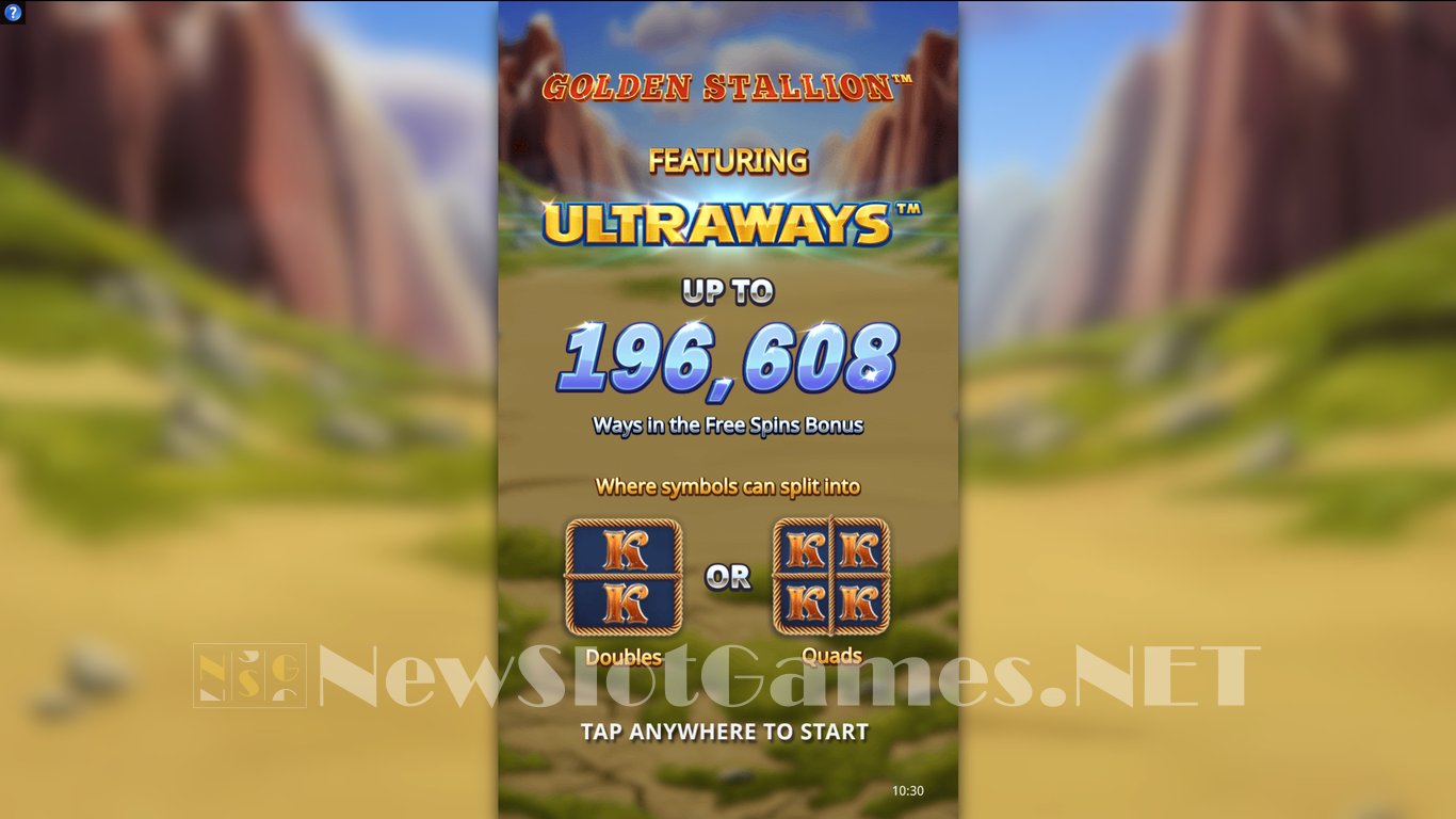 Golden Stallion Ultraways Slot Demo Image